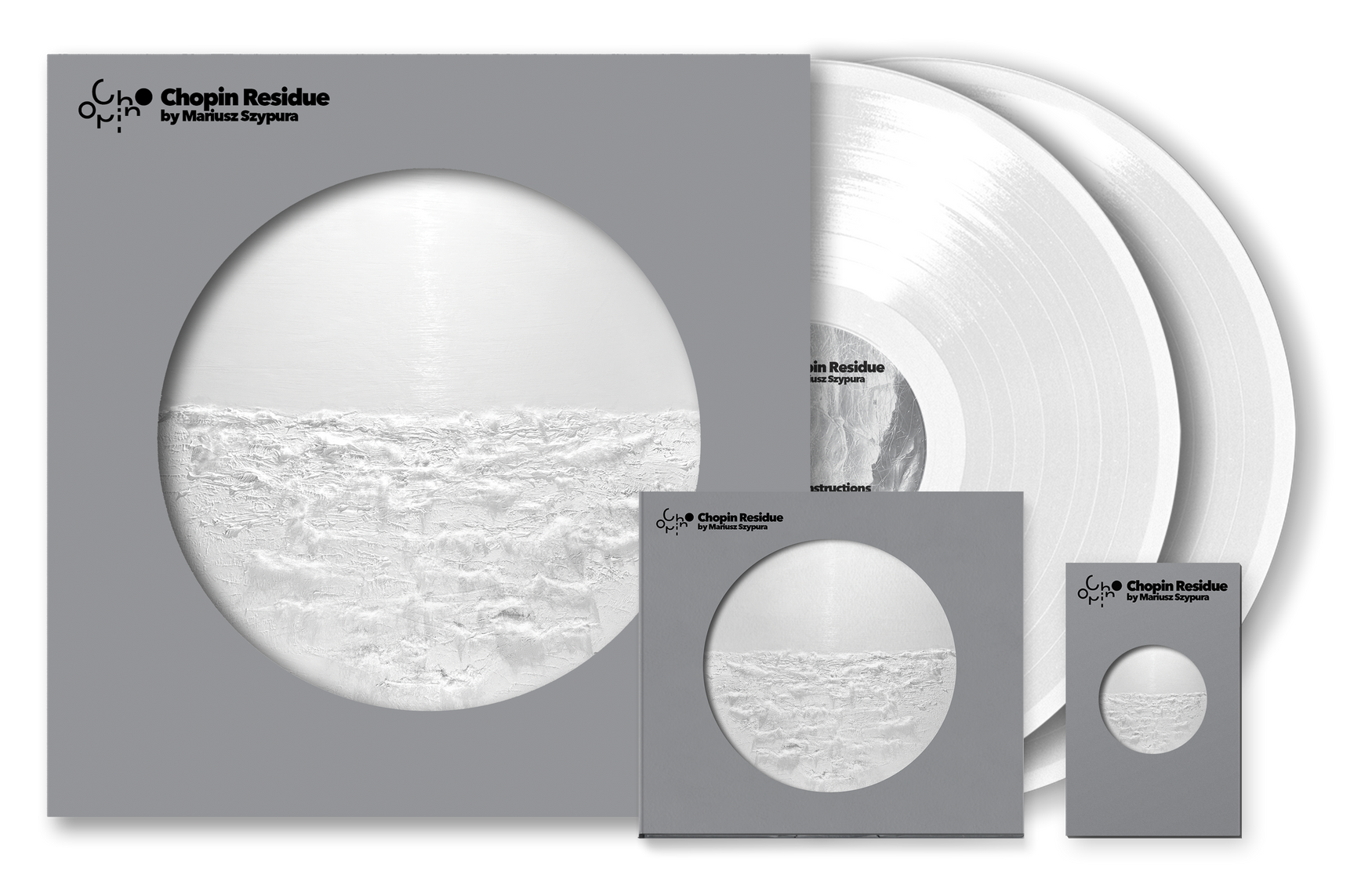 Chopin Residue — 2LP / 2CD packaging